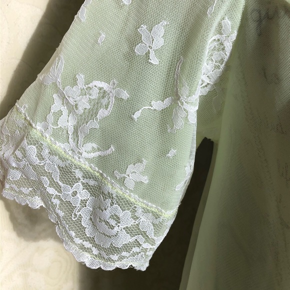 Vintage 1960’s Chiffon Lace Babydoll - Picture 4 of 8